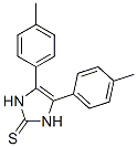 structure of CAS# 73181-95-0, 4,5-Bis(4-Methylphenyl)-1,3-Dihydroimidazole-2-Thione;T0511-2746;Zinc03222781;Zinc03885983