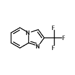 结构式 CAS# 73221-12-2, 2-(三氟甲基)咪唑并[1,2-a]吡啶