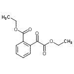 结构式 CAS# 732249-79-5, 乙基2-[乙氧基(氧代)乙酰基]苯甲酸酯