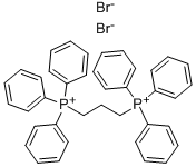 structure of CAS# 7333-67-7, Trimethylenebis(Triphenylphosphonium Bromide);Triphenyl-(3-Triphenylphosphaniumylpropyl)Phosphonium Bromide;Nsc625187