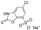 CAS#: 7342-34-9， Sodium 5-Chloro-2,3-Dihydro-2-Thioxobenzoxazole-7-Sulphonate