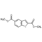 CAS 登录号：7345-76-8， 二甲基1-苯并噻吩-2,5-二羧酸酯