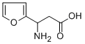 结构式 CAS# 73456-99-2, 3-氨基-3-呋喃-2-基-丙酸