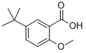 structure of CAS# 73469-54-2, 4-Tert-Butyl-2-Ethoxy-Benzoic Acid;5-TERT-BUTYL-2-METHOXYBENZOIC ACID;4-TERT-BUTYL-2-ETHOXY-BENZOIC ACID;2-Methoxy-5-Tert-Butylbenzoic Acid
