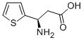 structure of CAS# 73495-10-0, (R)-3-Amino-3-(2-Thienyl)-Propionic Acid;(3R)-3-Amino-3-(Thiophen-2-Yl)Propanoic Acid;(R)-3-AMINO-3-THIOPHEN-2-YL-PROPIONIC ACID;(R)-3-AMINO-3-(2-THIENYL)-PROPIONIC ACID