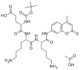 CAS#: 73554-85-5， Boc-Glu-Lys-Lys-Mca