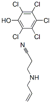 CAS#: 7357-29-1， 2,3,4,5,6-Pentachlorophenol 3-(Prop-2-Enylamino)Propanenitrile