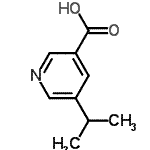 CAS#: 73591-69-2， 5-isopropylpyridine-3-carboxylic acid