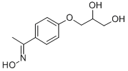 CAS#: 73663-80-6， 4'-(2,3-Dihydroxypropoxy)-Acetophenone Oxime