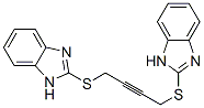 CAS#: 73688-71-8， 2-[4-(1H-Benzimidazol-2-Ylsulfanyl)But-2-Ynylsulfanyl]-1H-Benzimidazole