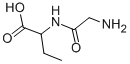 structure of CAS# 7369-76-8, N-Glycyl-DL-2-Aminobutyric Acid;2-[(2-Amino-1-Oxoethyl)Amino]Butanoic Acid;2-(Glycylamino)Butyric Acid;2-(2-Aminoethanoylamino)Butanoic Acid