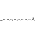 CAS 登录号：7372-07-8， (9E,12E)-9,12-十八碳二烯酰基氯化物