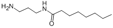 structure of CAS# 73772-41-5, N-(3-Aminopropyl)Octanamide;N-(3-Aminopropyl)Caprylamide;Octanamide, N-(3-Aminopropyl)-;Octanoic Acid, 1,3-Propylenediamine Monoamide