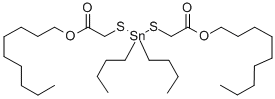 CAS#: 7399-02-2， Dinonyl 2,2'-((dibutylstannylene)dithio)diacetate
