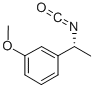 结构式 CAS# 745784-07-0, 1-[(1R)-1-异氰酸乙基]-3-甲氧基-苯