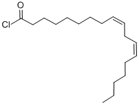 结构式 CAS# 7459-33-8, (9Z,12Z)-9,12-十八碳二烯酰氯