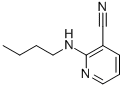 结构式 CAS# 74611-50-0, 3-氰基-2-(N-丁基氨基)吡啶
