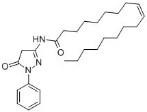 CAS#: 74677-80-8， (Z)-N-(4,5-Dihydro-5-oxo-1-phenyl-1h-pyrazol-3-yl)-9-octadecenamide