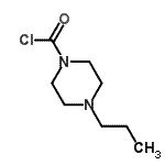 CAS 登录号：747355-56-2， 4-丙基-1-哌嗪羰基氯化物