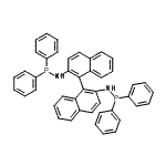 structure of CAS# 74974-15-5, N,N'-1,1'-Binaphthalene-2,2'-diylbis[P,P-diphenyl(phosphinous amide)];(R)-(+)-2,2'-Bis(diphenylphosphinoamino)-1,1'-binaphthyl;(S)-(-)-2,2'-Bis(diphenylphosphinoamino)-1,1'-binaphthyl