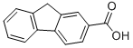 structure of CAS# 7507-40-6, 9H-Fluorene-2-Carboxylicacid;Oprea1_326040;Fluorene-2-Carboxylic Acid;Nsc407976