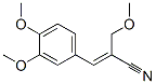 CAS#: 7520-72-1， 3-(3,4-Dimethoxyphenyl)-2-(Methoxymethyl)Acrylonitrile