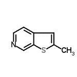 CAS 登录号：756477-41-5， 2-甲基噻吩并[2,3-c]吡啶
