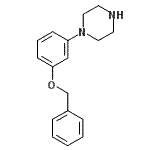 CAS 登录号：756751-75-4， 1-[3-(苄氧基)苯基]哌嗪