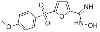 CAS#: 75745-73-2， N'-Hydroxy-5-(4-Methoxyphenyl)Sulfonylfuran-2-Carboximidamide