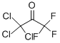 structure of CAS# 758-42-9, 1,1,1-Trichlorotrifluoroacetone;1,1,1-Trichloro-3,3,3-Trifluoro-Propan-2-One;1,1,1-Trichloro-3,3,3-Trifluoro-Acetone;Zinc04290128