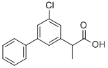 CAS#: 75852-57-2， 2-(3-Chloro-5-Phenylphenyl)Propanoic Acid