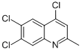 structure of CAS# 75896-70-7, 2-Methyl-4,6,7-Trichloroquinoline;2-METHYL-4,6,7-TRICHLOROQUINOLINE