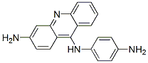 CAS 登录号：76015-21-9， N'-(4-氨基苯基)吖啶-3,9-二胺