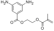 结构式 CAS# 76067-81-7, 2-(甲基丙烯酰氧基)乙基 3,5-二氨基苯甲酸酯