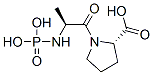 CAS#: 76166-63-7， (2S)-1-[(2S)-2-(Phosphonoamino)Propanoyl]Pyrrolidine-2-Carboxylic Acid