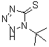 结构式 CAS# 7624-35-3, 1-(2-甲基-2-丙基)-1,2-二氢-5H-四唑-5-硫酮