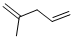 structure of CAS# 763-30-4, 2-Methyl-1,4-Pentadiene;118710_Aldrich;Brn 1697214;1,4-Pentadiene, 2-Methyl-