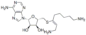 CAS#: 76426-40-9， (2R,3R,4S,5S)-2-(6-Aminopurin-9-Yl)-5-(1,8-Diaminooctan-3-Ylsulfanylmethyl)Oxolane-3,4-Diol