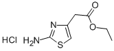 structure of CAS# 76629-17-9, Ethyl 2-(2-Amino-1,3-Thiazol-4-Yl)Acetate Hydrochloride;ETHYL 2-(2-AMINO-1,3-THIAZOL-4-YL)ACETATE HYDROCHLORIDE;3-Thiazol-4-Yl)Acetate Hydrochloride;Ethyl 2-(2-Amino-1