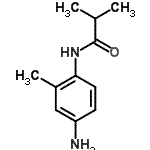 结构式 CAS# 766533-80-6, N-(4-氨基-2-甲基苯基)-2-甲基丙酰胺