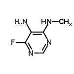 CAS 登录号：767-89-5， 6-氟-N<sup>4</sup>-甲基-4,5-嘧啶二胺
