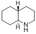 structure of CAS# 767-92-0, trans-Decahydroquinoline;Quinoline, Decahydro-, (4Ar,8As)-Rel-