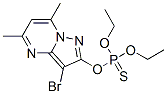 CAS#: 7682-90-8， (7-Bromo-2,4-Dimethyl-1,5,9-Triazabicyclo[4.3.0]Nona-2,4,6,8-Tetraen-8 -Yl)Oxy-Diethoxy-Sulfanylidene-Phosphorane