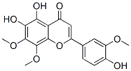 CAS#: 76844-67-2， 5,6-Dihydroxy-2-(4-Hydroxy-3-Methoxyphenyl)-7,8-Dimethoxychromen-4-One
