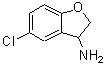 结构式 CAS# 769-21-1, 5-氯-2,3-二氢-1-苯并呋喃-3-胺
