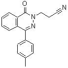 CAS#: 76972-38-8， 3-[4-(4-Methylphenyl)-1-oxo-2(1H)-phthalazinyl]propanenitrile