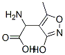 CAS#: 77006-27-0， 2-Amino-2-(5-Methyl-3-Oxo-1,2-Oxazol-4-Yl)Acetic Acid