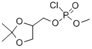 CAS#: 77075-54-8， Phosphorochloridic Acid 2,2-Dimethyl-[1,3]Dioxolan-4-Ylmethyl Ester Methyl Ester