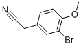 structure of CAS# 772-59-8, 3-Bromo-4-Methoxy-Benzeneacetonitrile;3-BROMO-4-METHOXYPHENYLACETONITRILE;3-BROMO-4-METHOXYBENZYL CYANIDE