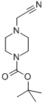 structure of CAS# 77290-31-4, 1-Boc-4-Cyanomethyl Piperazine;4-CYANOMETHYL-PIPERAZINE-1-CARBOXYLIC ACID TERT-BUTYL ESTER;Tert-Butyl 4-(Cyanomethyl)Piperazine-1-Carboxylate;1-Tert-Butyloxycarbonylpiperazine-4-Acetonitrile